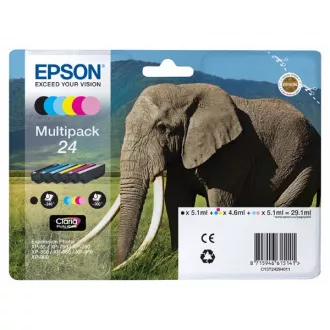 Farba do tlačiarne Epson T2428 (C13T24284011) - cartridge, black + color (čierna + farebná)