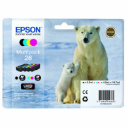 Farba do tlačiarne Epson T2616 (C13T26164010) - cartridge, black + color (čierna + farebná)