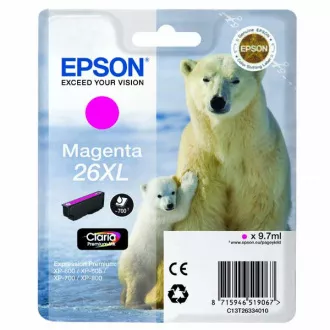 Farba do tlačiarne Epson T2633 (C13T26334020) - cartridge, magenta (purpurová)