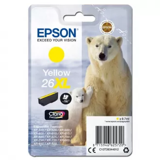 Farba do tlačiarne Epson T2634 (C13T26344012) - cartridge, yellow (žltá)