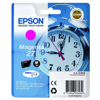 Farba do tlačiarne Epson T2703 (C13T27034010) - cartridge, magenta (purpurová) Farba do tlačiarne Epson T2703 (C13T27034010) - cartridge, magenta (purpurová)
