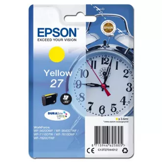 Farba do tlačiarne Epson T2704 (C13T27044012) - cartridge, yellow (žltá) Farba do tlačiarne Epson T2704 (C13T27044012) - cartridge, yellow (žltá)