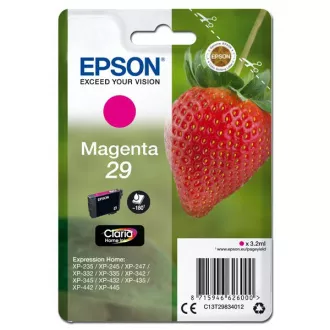 Farba do tlačiarne Epson T2983 (C13T29834012) - cartridge, magenta (purpurová) Farba do tlačiarne Epson T2983 (C13T29834012) - cartridge, magenta (purpurová)