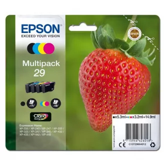 Farba do tlačiarne Epson T2986 (C13T29864012) - cartridge, black + color (čierna + farebná) Farba do tlačiarne Epson T2986 (C13T29864012) - cartridge, black + color (čierna + farebná)