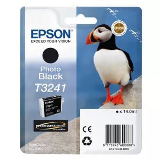 Farba do tlačiarne Epson T3241 (C13T32414010) - cartridge, photoblack (fotočierna)