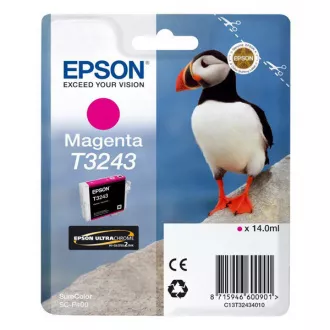 Farba do tlačiarne Epson T3243 (C13T32434010) - cartridge, magenta (purpurová)