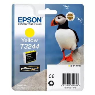 Farba do tlačiarne Epson T3244 (C13T32444010) - cartridge, yellow (žltá)