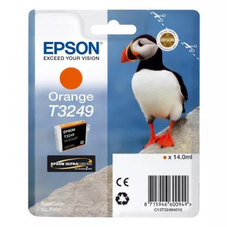 Farba do tlačiarne Epson T3249 (C13T32494010) - cartridge, orange (oranžová) Farba do tlačiarne Epson T3249 (C13T32494010) - cartridge, orange (oranžová)