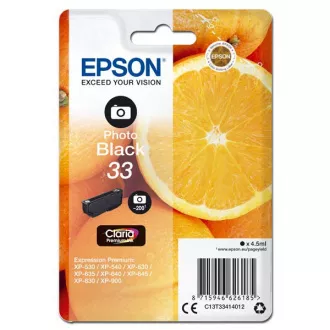 Farba do tlačiarne Epson T3341 (C13T33414012) - cartridge, photoblack (fotočierna)