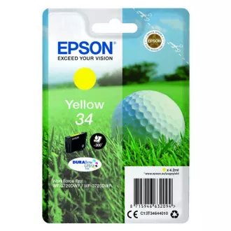 Farba do tlačiarne Epson T3464 (C13T34644010) - cartridge, yellow (žltá)