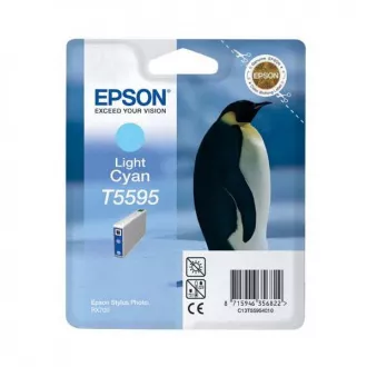 Farba do tlačiarne Epson T5595 (C13T55954010) - cartridge, light cyan (svetlo azúrová)