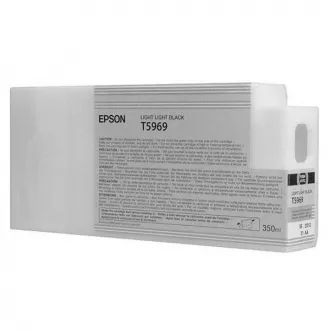 Farba do tlačiarne Epson T5969 (C13T596900) - cartridge, light light black (svetlo svetlo čierna)