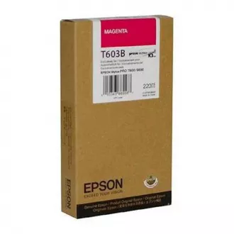 Farba do tlačiarne Epson T603B (C13T603B00) - cartridge, magenta (purpurová) Farba do tlačiarne Epson T603B (C13T603B00) - cartridge, magenta (purpurová)