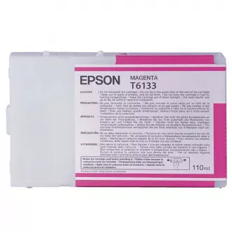 Farba do tlačiarne Epson T6133 (C13T613300) - cartridge, magenta (purpurová)