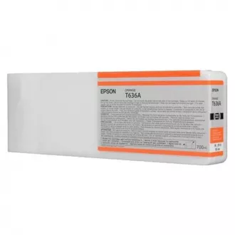 Farba do tlačiarne Epson T636A (C13T636A00) - cartridge, orange (oranžová)