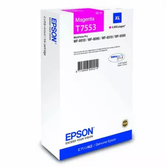 Farba do tlačiarne Epson T7553 (C13T755340) - cartridge, magenta (purpurová)