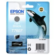 Farba do tlačiarne Epson T7607 (C13T76074010) - cartridge, light black (svetlo čierna)