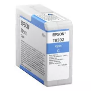 Farba do tlačiarne Epson T8502 (C13T850200) - cartridge, cyan (azúrová)