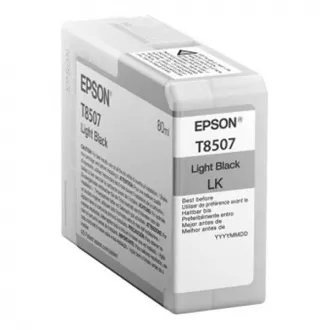 Farba do tlačiarne Epson T8507 (C13T850700) - cartridge, light black (svetlo čierna)