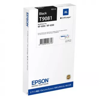 Farba do tlačiarne Epson T9081 (C13T908140) - cartridge, black (čierna) Farba do tlačiarne Epson T9081 (C13T908140) - cartridge, black (čierna)