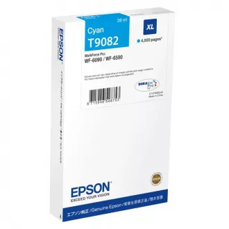 Farba do tlačiarne Epson T9082 (C13T908240) - cartridge, cyan (azúrová) Farba do tlačiarne Epson T9082 (C13T908240) - cartridge, cyan (azúrová)