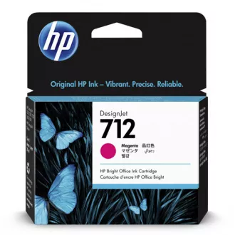 Farba do tlačiarne HP 712 (3ED68A) - cartridge, magenta (purpurová)