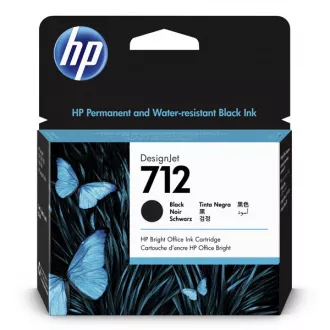 Farba do tlačiarne HP 712 (3ED71A) - cartridge, black (čierna)