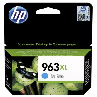 Farba do tlačiarne HP 963-XL (3JA27AE) - cartridge, cyan (azúrová)