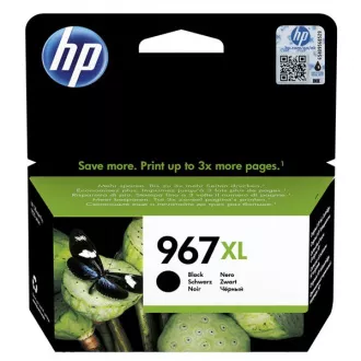 Farba do tlačiarne HP 967 (3JA31AE#301) - cartridge, black (čierna) Farba do tlačiarne HP 967 (3JA31AE#301) - cartridge, black (čierna)