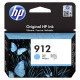 HP 912 (3YL77AE) - cartridge, cyan (azúrová)