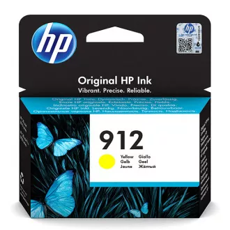 Farba do tlačiarne HP 912 (3YL79AE) - cartridge, yellow (žltá) Farba do tlačiarne HP 912 (3YL79AE) - cartridge, yellow (žltá)