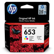 HP 653 (3YM74AE#302) - cartridge, color (farebná)