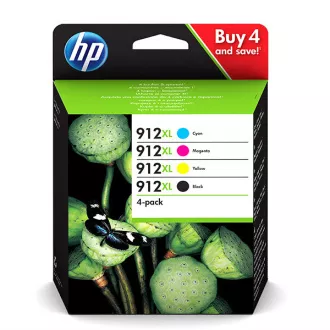 Farba do tlačiarne HP 912-XL (3YP34AE) - cartridge, black + color (čierna + farebná)