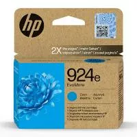 Farba do tlačiarne HP 924e (4K0U7NE) - cartridge, cyan (azúrová)