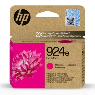 Farba do tlačiarne HP 924e (IHP4K0U7NEXG) - cartridge, magenta (purpurová)