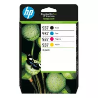 Farba do tlačiarne HP 937 (6C400NE) - cartridge, black + color (čierna + farebná)