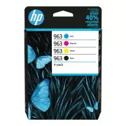 Farba do tlačiarne HP 963 (6ZC70AE) - cartridge, black + color (čierna + farebná)