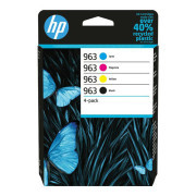 HP 963 (6ZC70AE#301) - cartridge, black + color (čierna + farebná)
