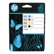 Farba do tlačiarne HP 912 (6ZC74AE) - cartridge, black + color (čierna + farebná) multipack