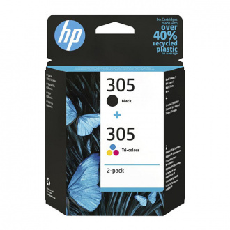 HP 305 (6ZD17AE) - cartridge, black + color (čierna + farebná)