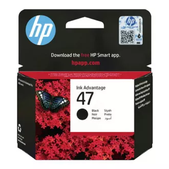 Farba do tlačiarne HP 47 (6ZD21AE) - cartridge, black (čierna)