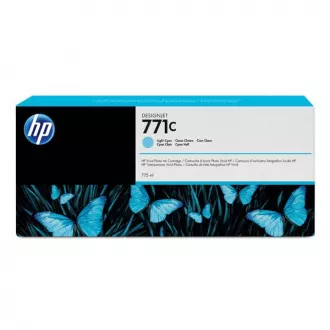 Farba do tlačiarne HP 771C (B6Y12A) - cartridge, light cyan (svetlo azúrová)