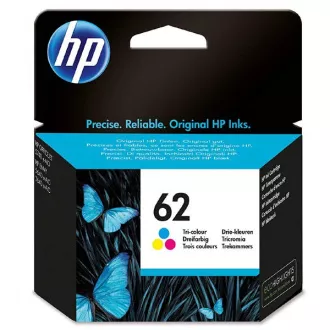Farba do tlačiarne HP 62 (C2P06AE#301) - cartridge, color (farebná)