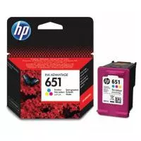 Farba do tlačiarne HP 651 (C2P11AE) - cartridge, color (farebná)