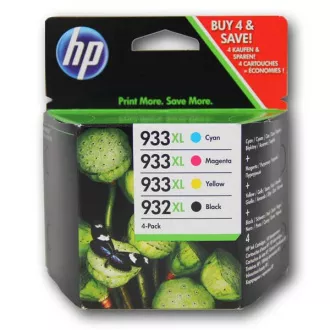 Farba do tlačiarne HP 933-XL (C2P42AE) - cartridge, black + color (čierna + farebná)