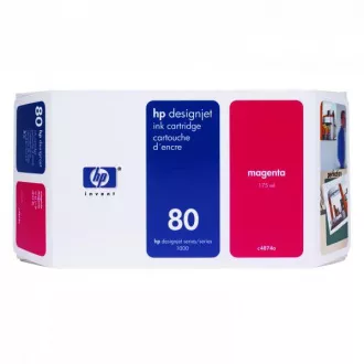 Farba do tlačiarne HP 80 (C4874A) - cartridge, magenta (purpurová) Farba do tlačiarne HP 80 (C4874A) - cartridge, magenta (purpurová)