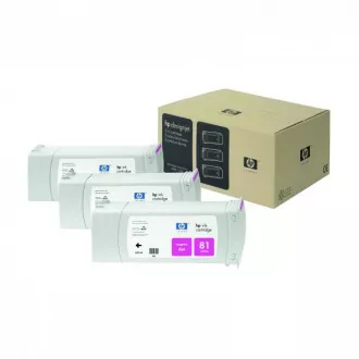 Farba do tlačiarne HP 81 (C4932A) - cartridge, magenta (purpurová)