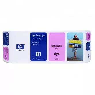 Farba do tlačiarne HP 81 (C4935A) - cartridge, light magenta (svetlo purpurová)
