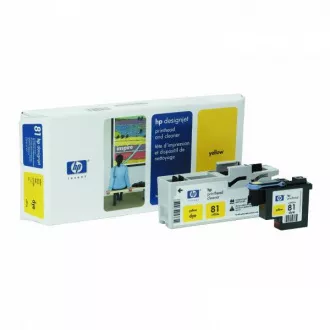HP 81 (C4953A) - tlačová hlava, yellow (žltá) HP 81 (C4953A) - tlačová hlava, yellow (žltá)