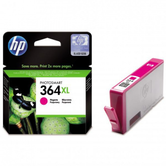 HP 364-XL (CB324EE) - cartridge, magenta (purpurová)